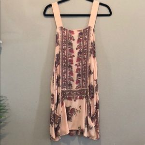 Free people trim sundress with pockets size lg